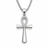 Collier pendentif Croix de Vie Ankh femme argent