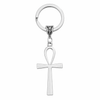 Porte-clé Croix de Vie Ankh argent