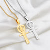 Collier pendentif Clé de Vie Ankh argent
