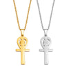 Collier pendentif Clé de Vie Ankh argent