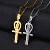 Collier pendentif Clé de Vie Ankh argent