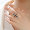 Bague Croix de Vie Ankh hiéroglyphe argent