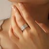 Bague Croix de Vie Ankh Horus argent