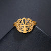 Bague Croix de Vie Ankh or