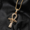 Collier pendentif Croix de Vie Ankh protecteur or