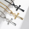 Collier pendentif Croix de Vie Ankh or