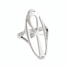Bague Croix de Vie Ankh élégante argent
