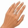 Bague Croix de Vie Ankh élégante argent