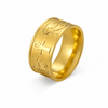 Bague Croix de Vie Ankh Horus or