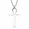 Collier pendentif Croix de Vie Ankh égyptien argent