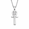 Collier pendentif Clé de Vie Ankh argent