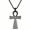 Collier pendentif Croix de Vie Ankh chrétien or