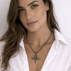 Collier pendentif Croix de Vie Ankh Horus vintage