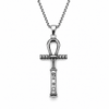 Collier pendentif Croix de Vie Ankh talisman argent