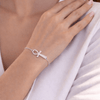 Bracelet Croix de Vie Ankh argent